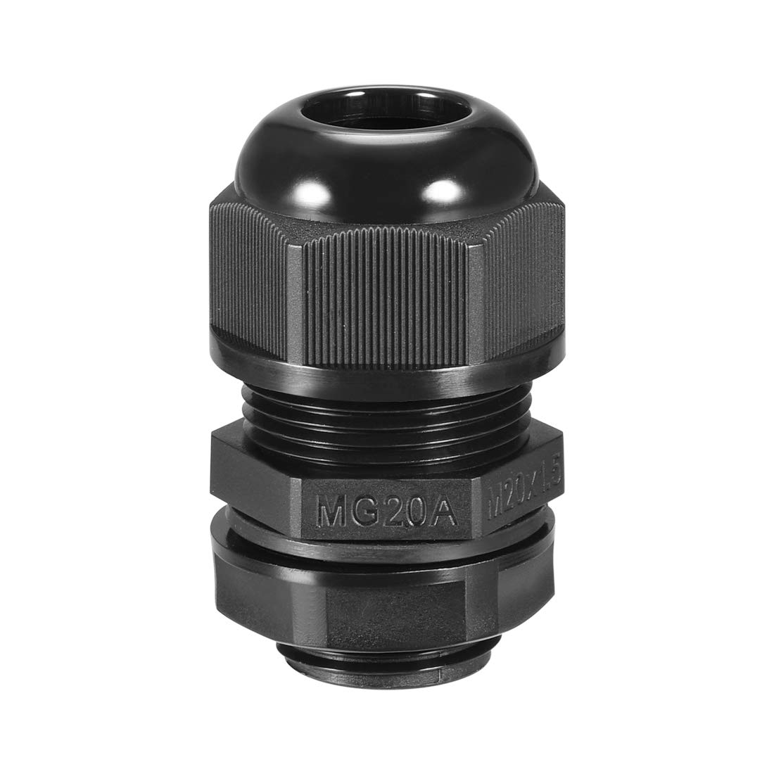 Sourcingmap Pressacavo M20x1,5 A 2 Fori IP68 - Passacavo In Nylon Impermeabile Per Cavi 4,3-6,1 Mm - 4