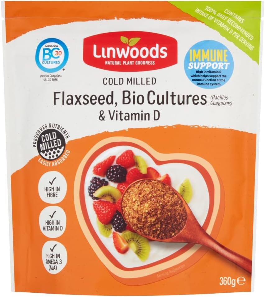Linwoods Organic Milled Flaxseed, Almonds, Brazil Nuts