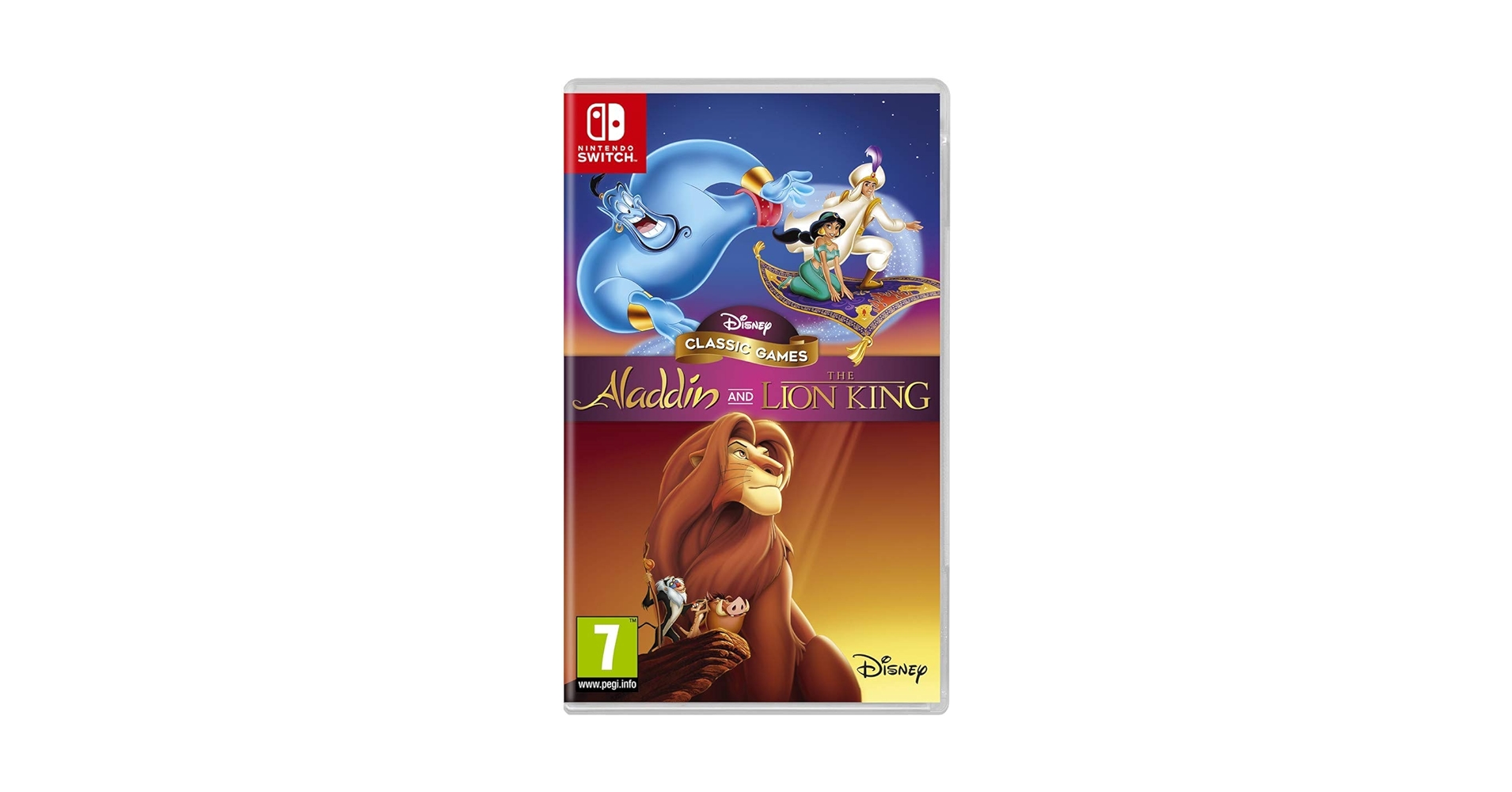 Nintendo Switch - 【Lion】Nintendo Switch Amazon.com: Disney Classic Games: Aladdin and The Lion King
