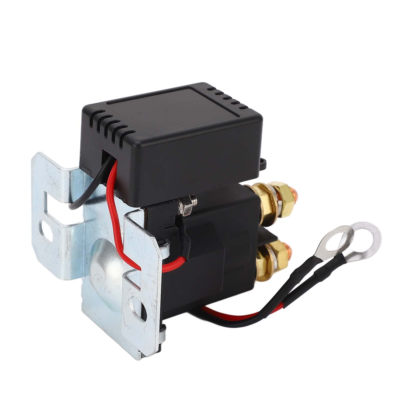 Bobine en Laiton 12V 500A Commutateur de Télécommande Relais étanche à la Fuite de Batterie de Voiture Interrupteur Principal avec Télécommande Relais de Commutateur de Batterie