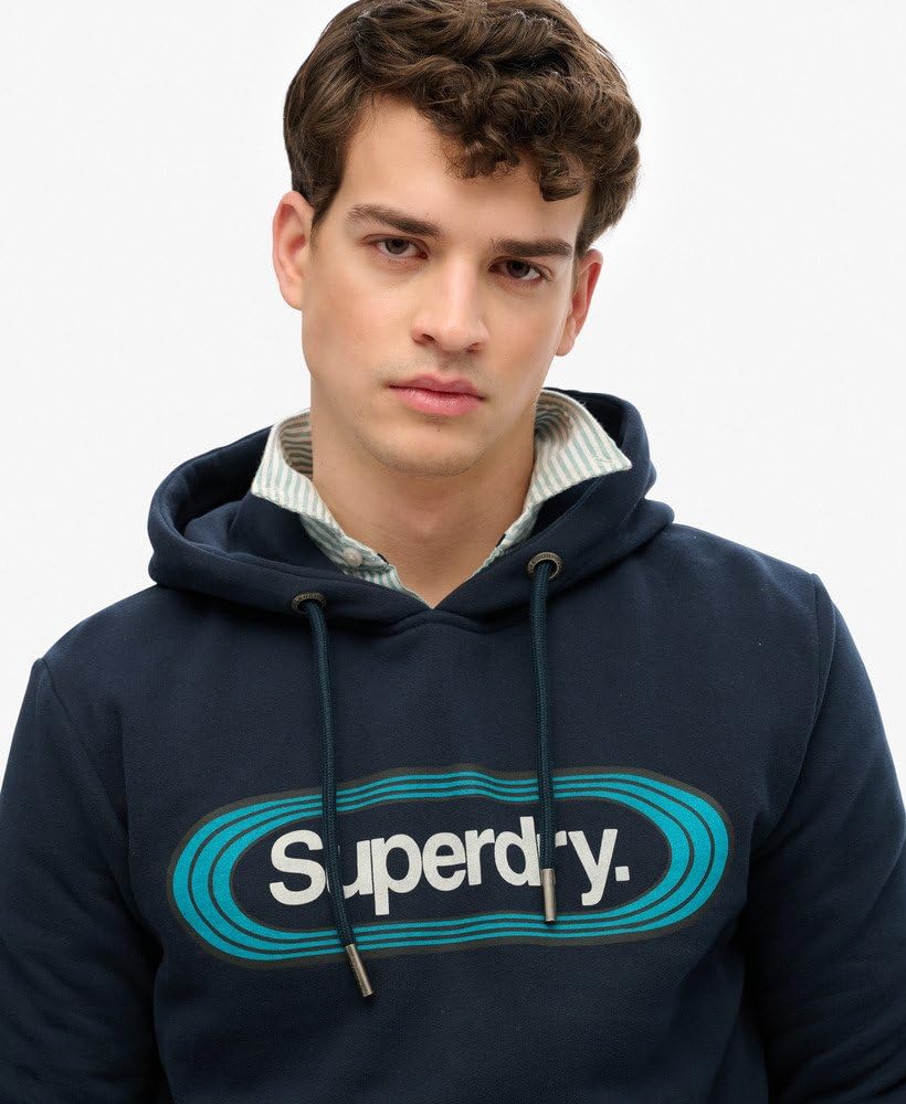 Superdry Męska bluza z kapturem Vintage Trade Tab
