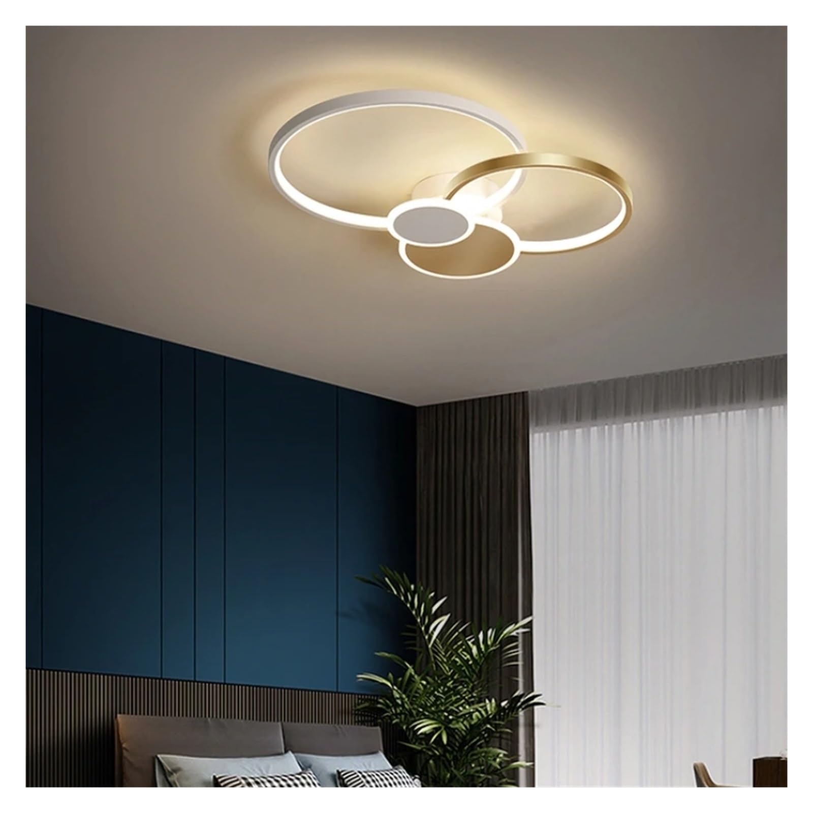Lustre lumière moderne à LEDs : éclairage intérieur haute performance pour hall