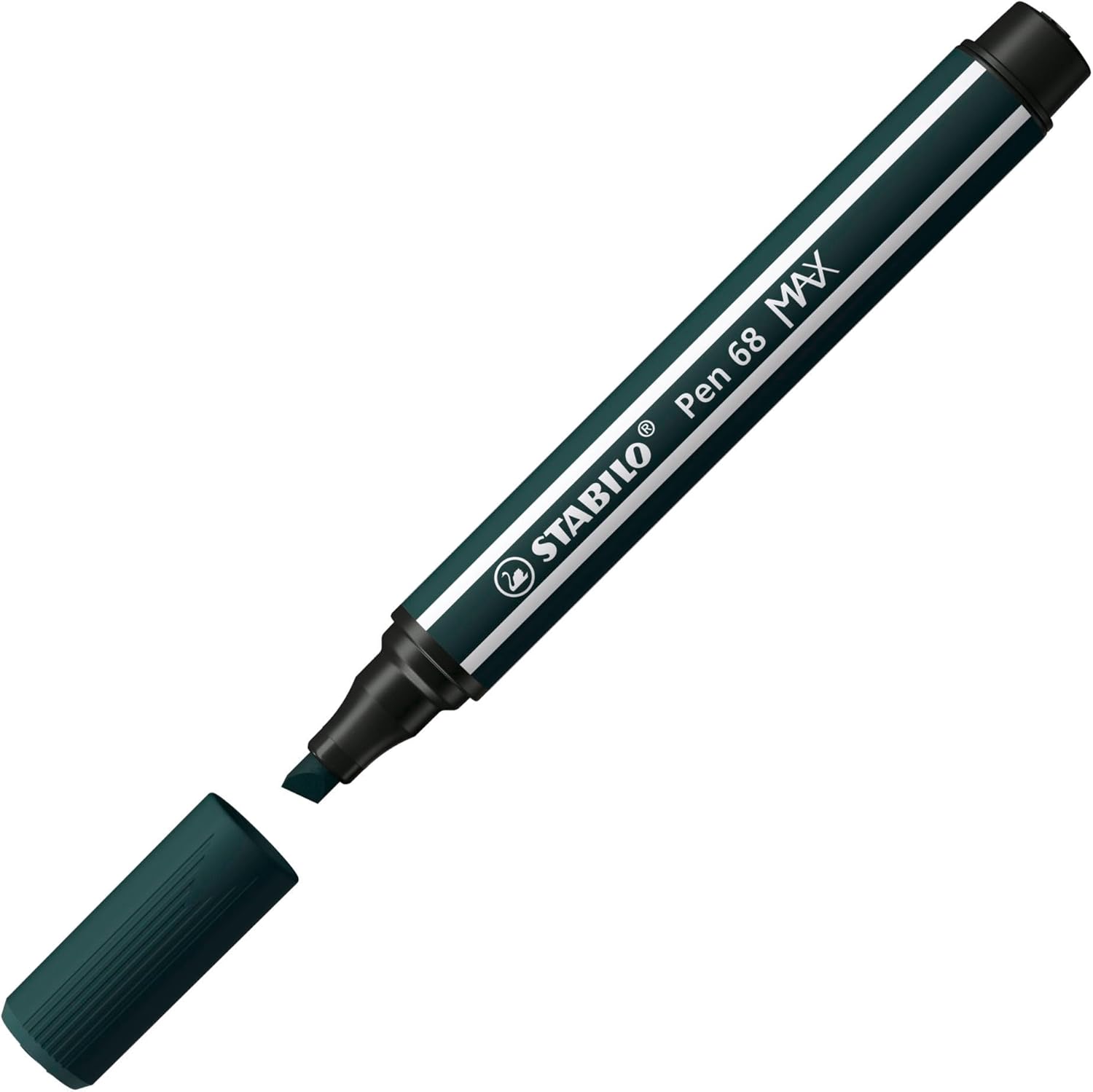 STABILO - Pen 68 MAX - Premium Fibre-Tip Pen with Chisel Tip - ARTY - Pack of 24 - Assorted colors
