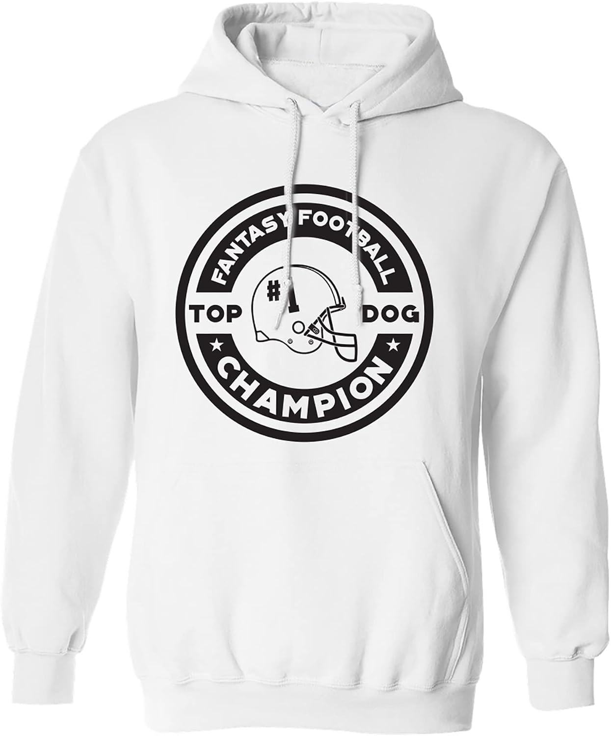 FANTASY FOOTBALL CHAMPION Adult Hooded Sweatshirt