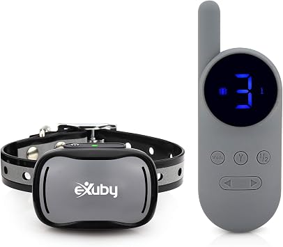 eXuby Small & Gentle Cat Training Collar w/Remote - Designed for Training Cats - Prevents Unwanted Behaviors - 3 Different Correction Modes - 9 Intensity Levels - Water Resistant Sleek Design