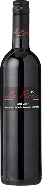 La Rossa 450 'Zero Sugar - Zero Carbs' Piemonté Red, 11 ABV, 75cl By SLIM Wine