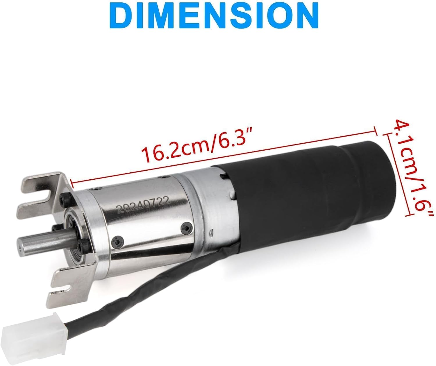 PSLER 364262 RV in Wall Slide Out Motor 12V 42mm Mid Torque Motor with Brake RV Slide Out Motor Compatible with Lippert Schwintek in-Wall Slide System