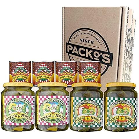 Tony Packo's Pickles and Hot Dog Chili Sauce Gift Pack Cover