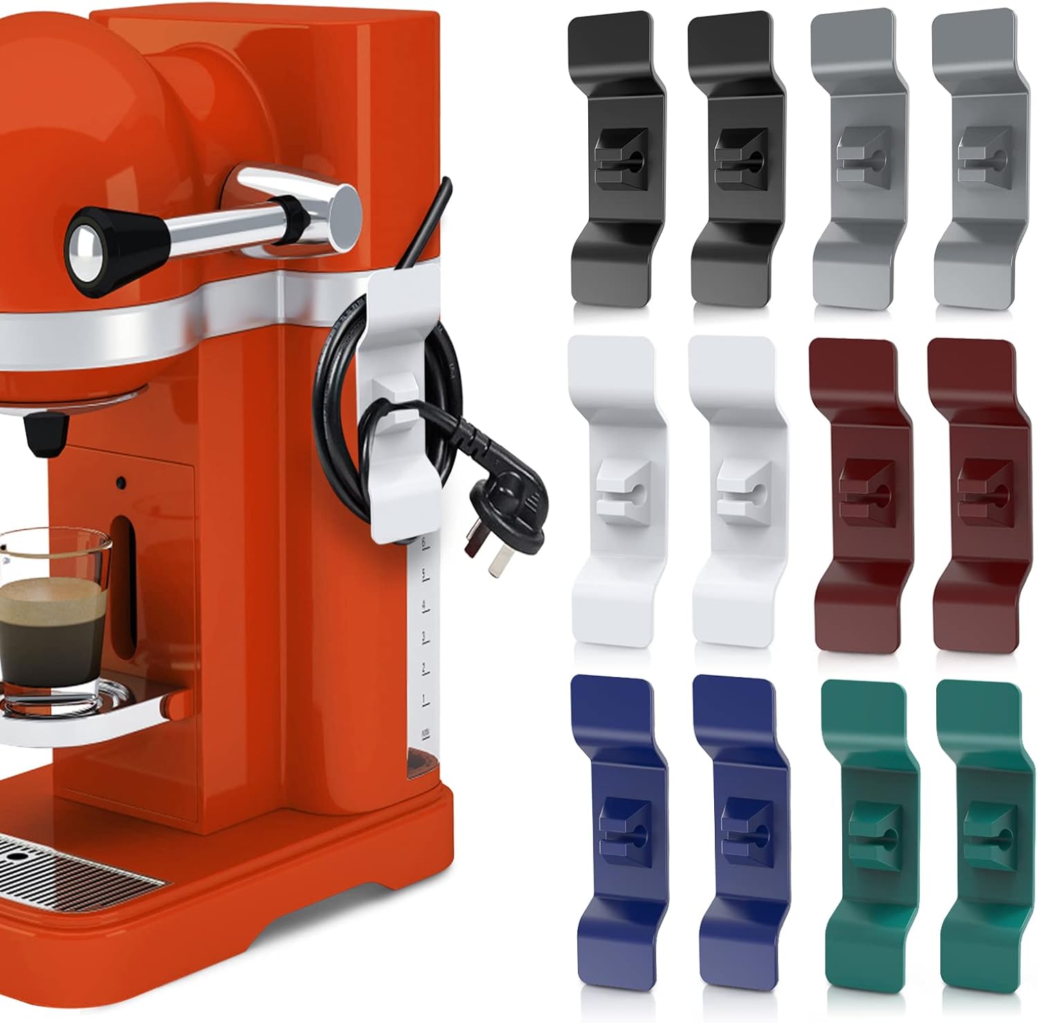 12 PCS Cord Organizer for Appliances, Cord Wrap Cords