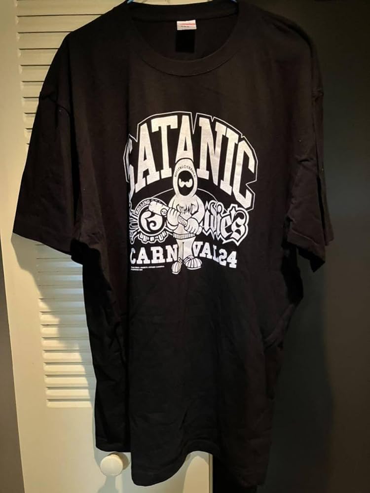 KenYokoyama Tシャツ サタニック2024 ハイスタ Amazon.co.jp: SATANIC CARNIVAL 2024 スタッフ Tシャツ XXL Hi