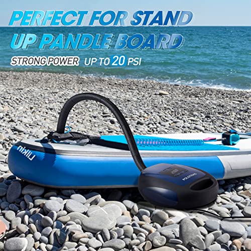 Paddle Board Pump, POLOTRAG SUP Electric Pump, Professional 20 PSI