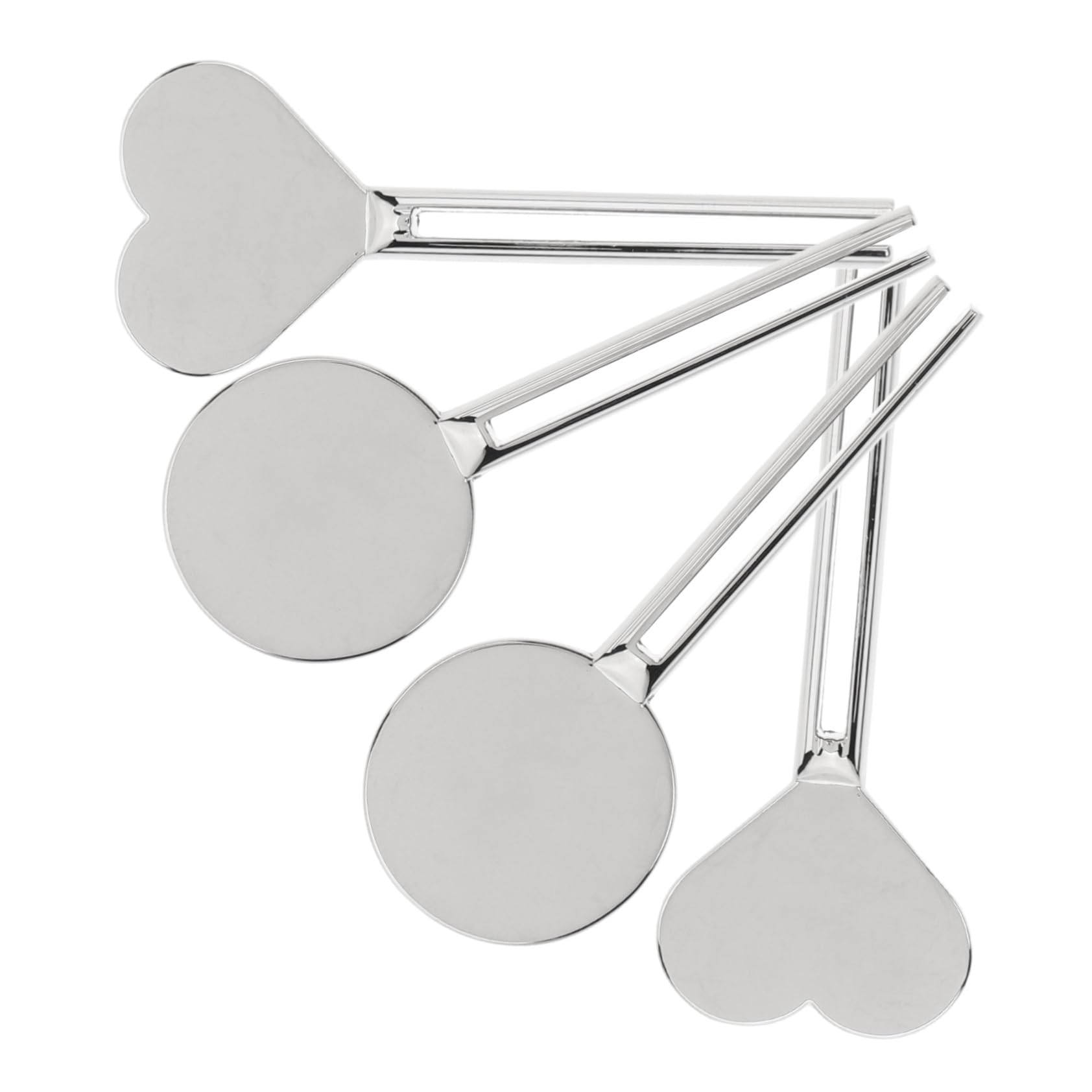 minkissy Manual Tube Squeezing Tool Heart Shape Toothpaste Squeezer Metal Tube Pressers for Bathroom