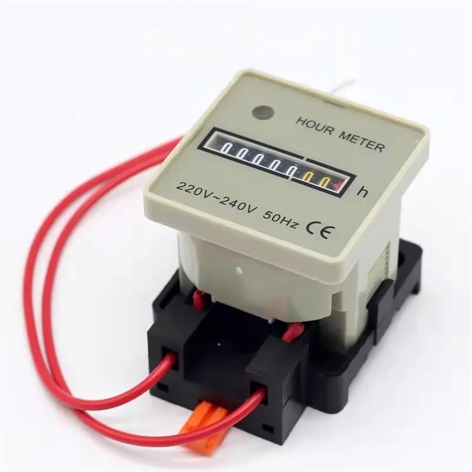 HM-2 Timer Hour Meter Industrial Timer 220V-240V TH-1 Timer HM-1 SYS-1 (Color : HM-2 AC220-240V 60Hz)