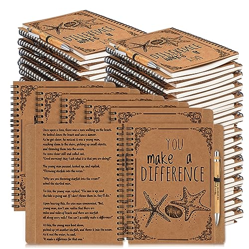Carnets à spirales et stylos Colarr pour cadeaux de reconnaissance