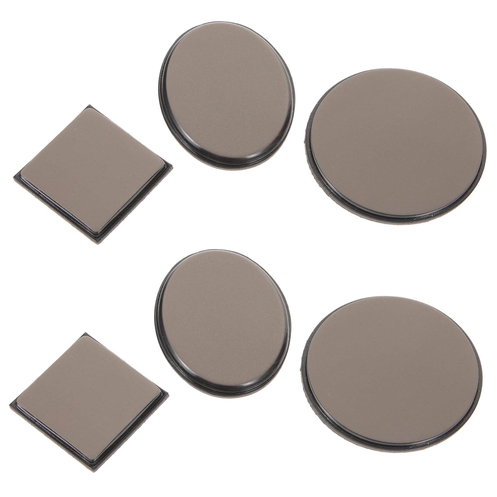 SHINEOFI 5 Set Kit Per La Creazione Di Sigilli Tampone Pastiglie Fabbricazione Scrapbooking Costume Timbro Del Stampaggio Chiaro Goffratura Plastica Black 6 Pezzi*5