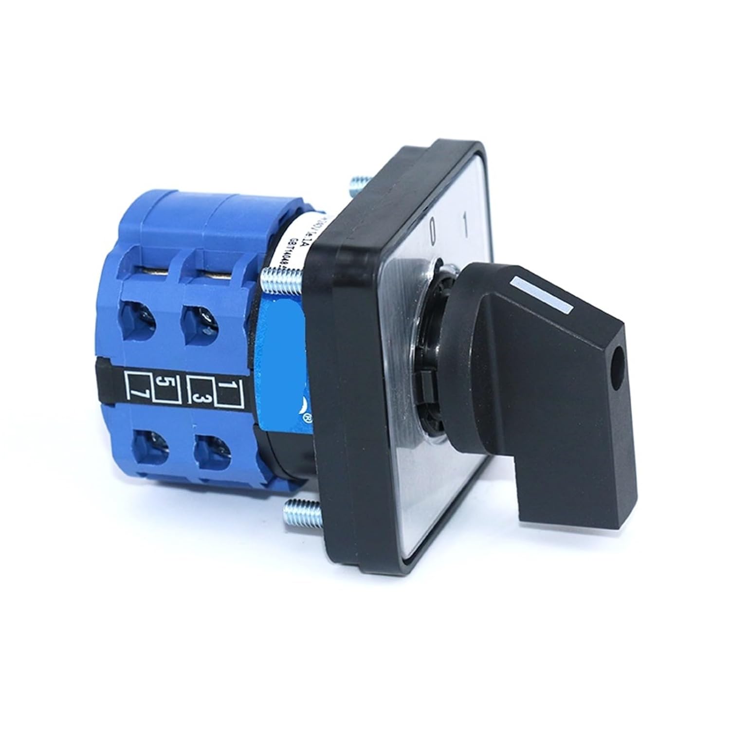 ZHUCO SZW26/LW26-20/C04.2 Latching Circuit Break 660V Phase Off ON 8 Terminal Switch 64/48mm 1Pcs(C04.2 0 1 48X48mm)