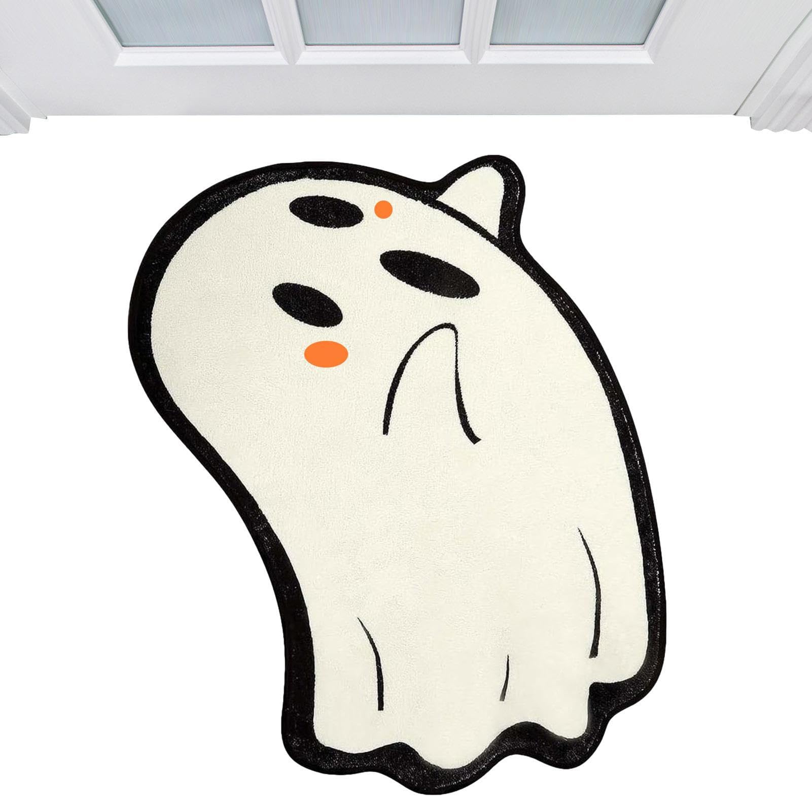 ハロウィン ゴースト マット ラグ玄関 バスマット インテリア装飾可愛い おばけ ハロウィン ゴースト マット ラグ玄関 バスマット インテリア装飾