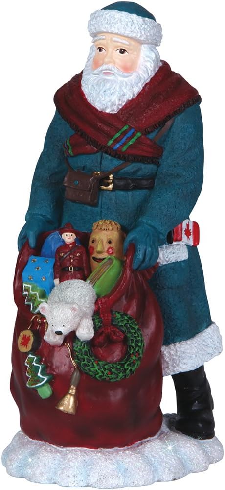 Pipka, Christmas Gifts, “Canadian Santa”, Limited Edition Resin Sculpture, #7131209