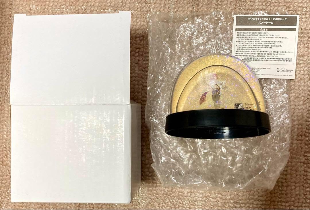 テイルズオブジアビス テイルズチャンネル+ 25周年 ルーク スノードーム テイルズオブジアビス テイルズチャンネル+ 25周年 ルーク スノー