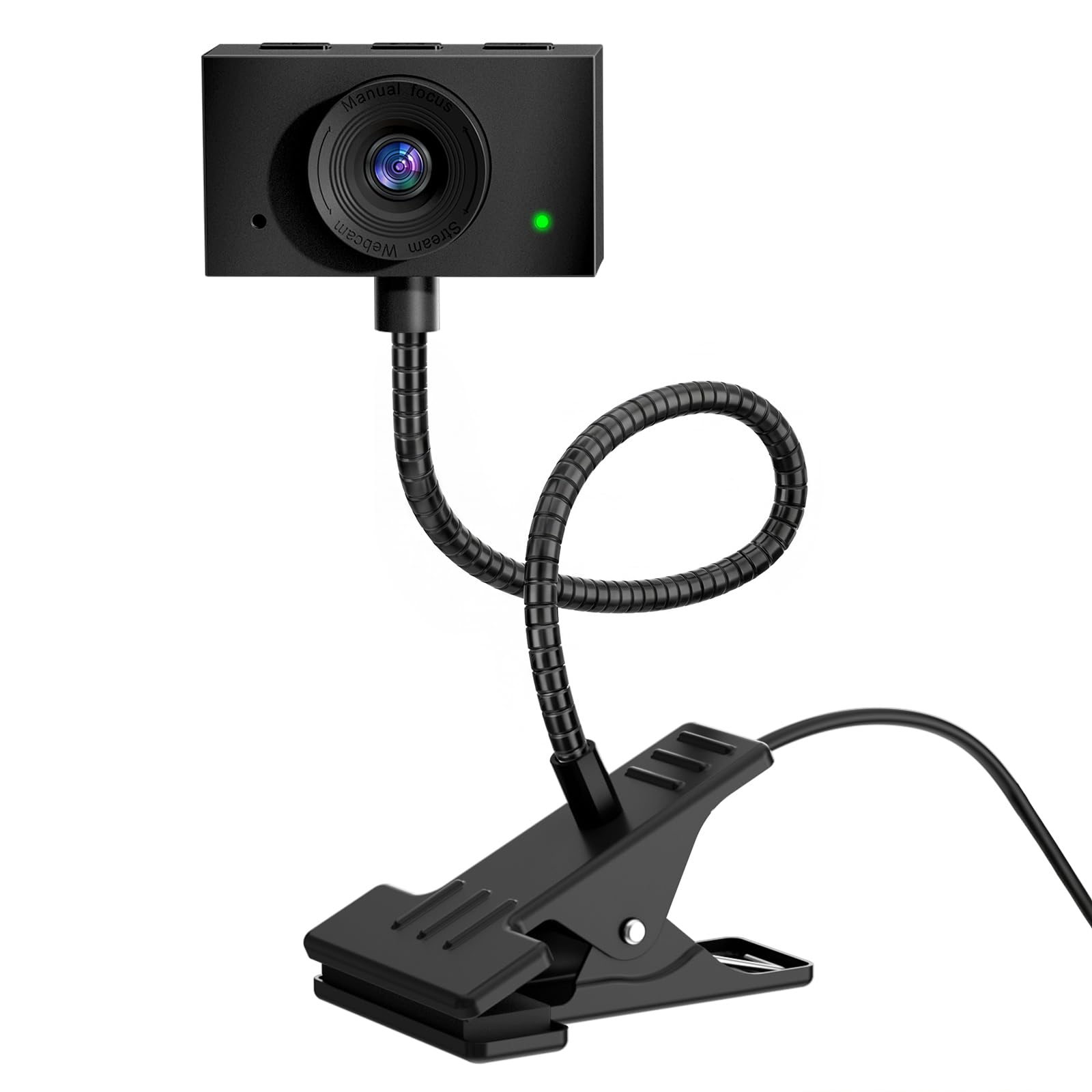 Webcam for Laptop, USB Webcam with Microphone, 2K Computer Camera | Web Camera for Desktop Computer, Plug and Play, FOV 95° PC Camera, Manual Focus Webcams for Online Teaching, Video Calls-image-14