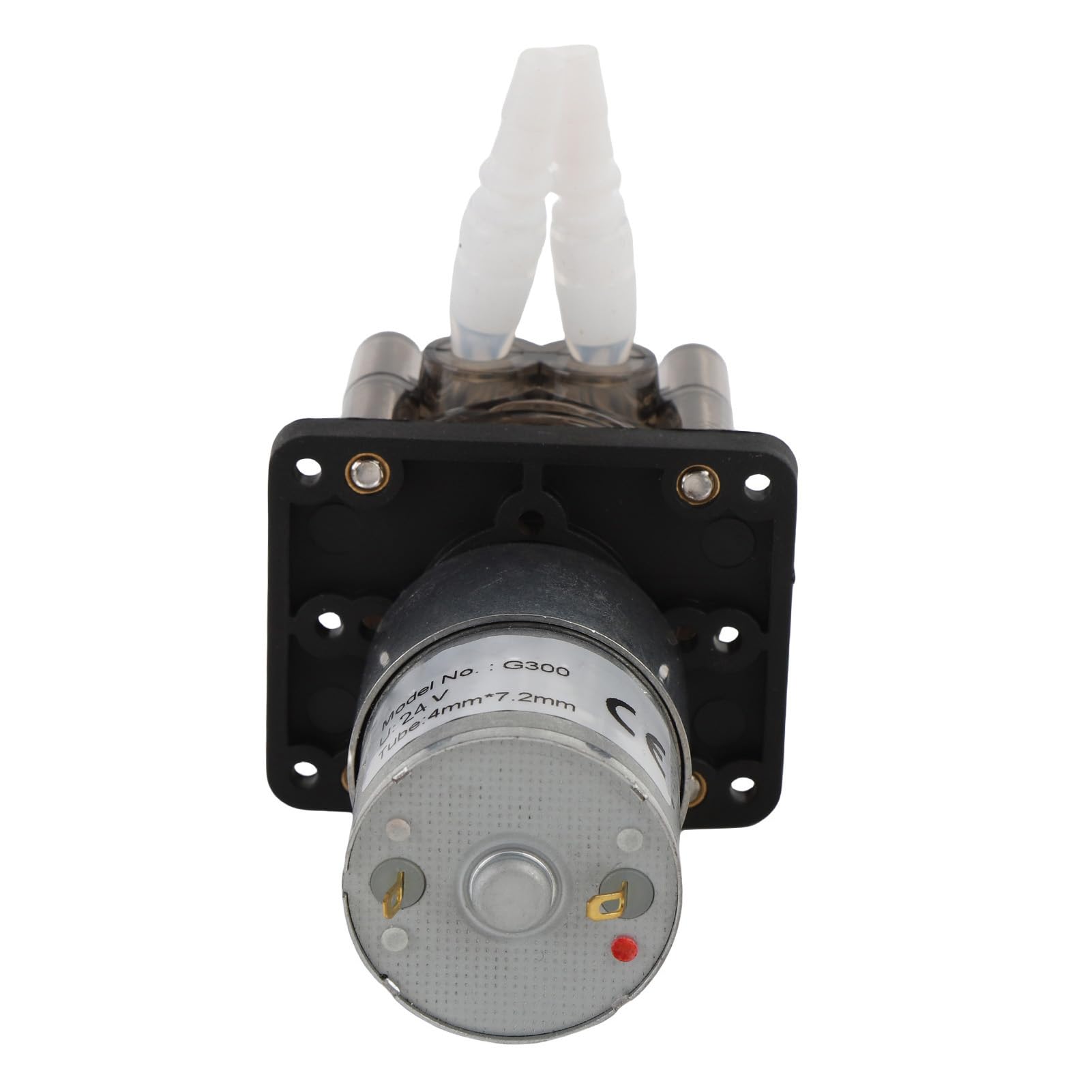 Bewinner Pompe Péristaltique 300 Ml/min, Pompe Doseuse de Liquide à Moteur brossé DC avec Tube en Silicone pour Applications d'aquarium, de Laboratoire et Industrielles (12V)