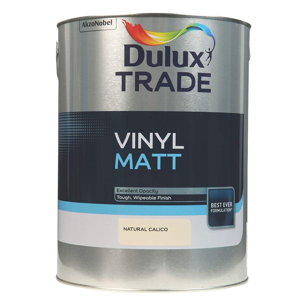 Dulux Trade Natural Calico Vinyl Matt - Ready Mixed Colours