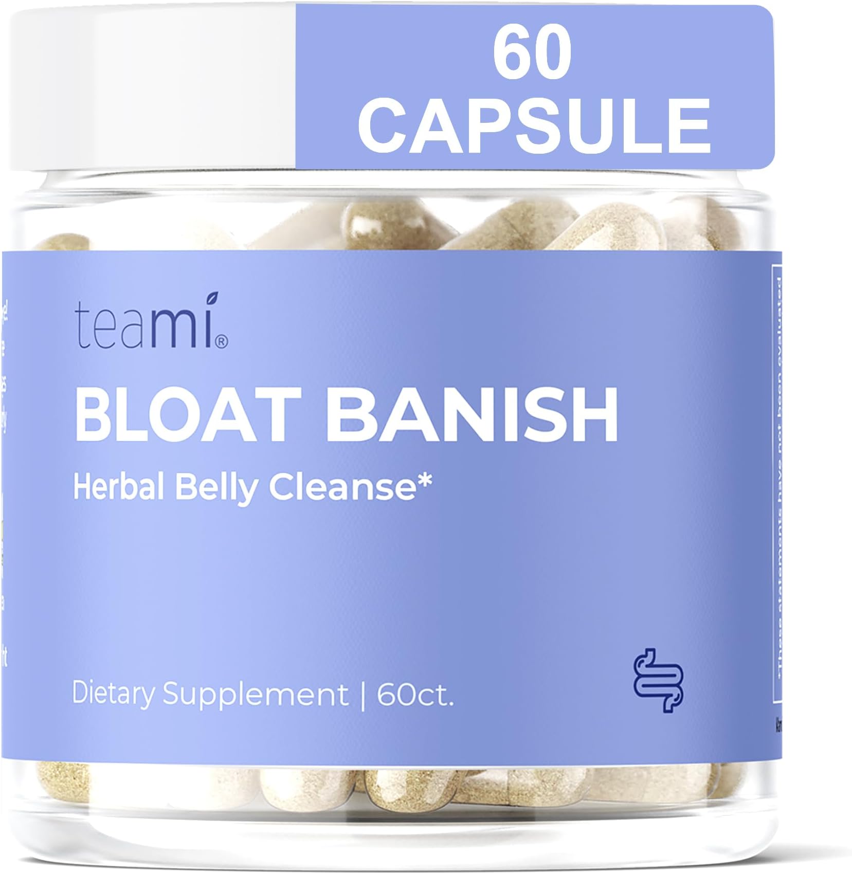 Bloat Banish Fast Gas and Bloating Relief for Women - Debloat Pills to Support Digestion, Ensuring Regularity & Constipation Relief - Natural Herbal Belly Cleanse with Digestive Enzymes