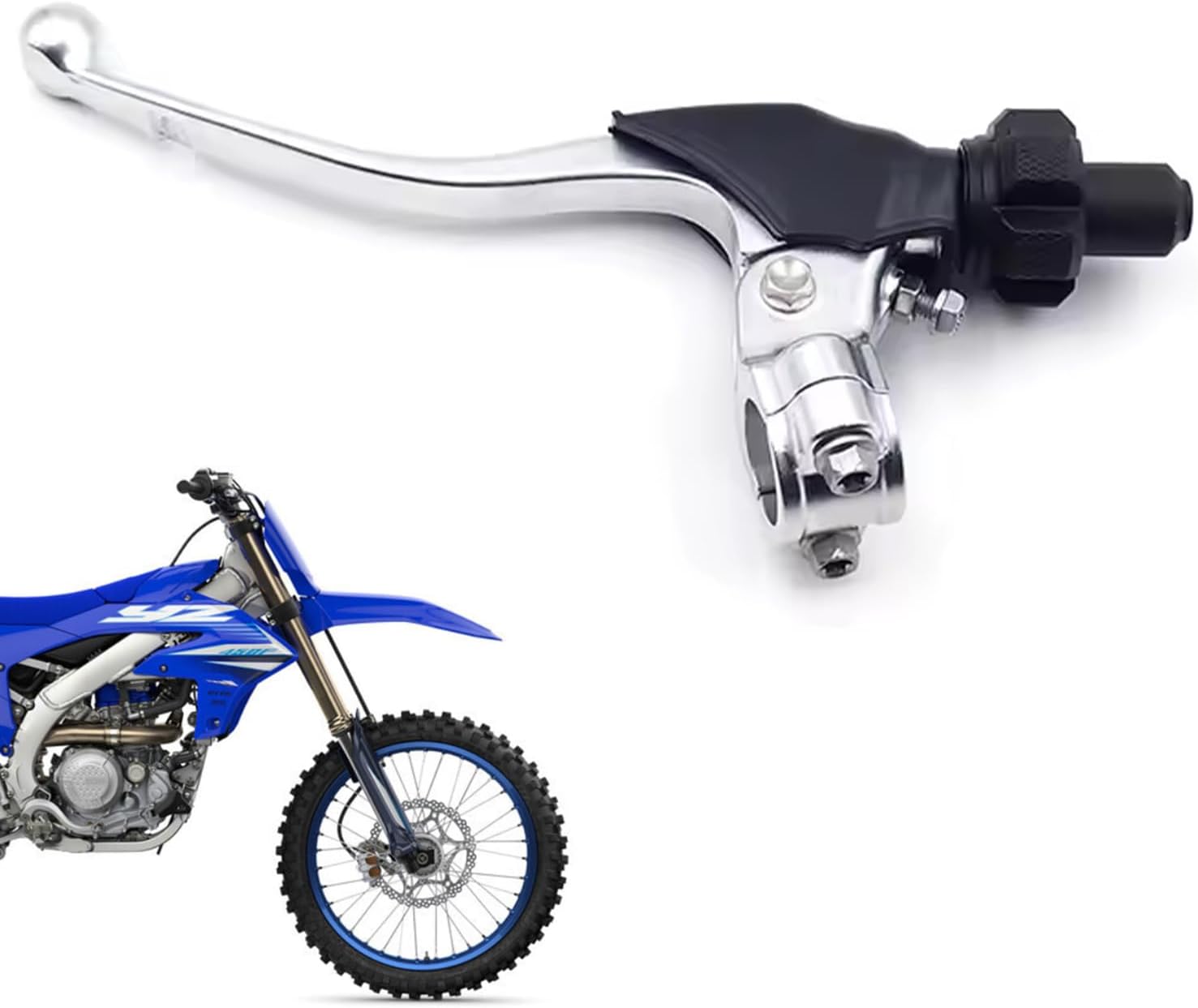 Clutch Lever Perch Assy Set for Yamaha YZ65/YZ85/YZ125/YZ250/YZ250F/YZ450F | Replaces OEM Part 17D-82911-00-00 17D-83912-01-00