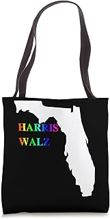LGBTQ COMMUNITY OF FLORIDA SUPPORT KAMALA HARRIS Tote Bag