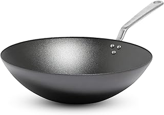 Made Seasoned Carbon Steel Wok