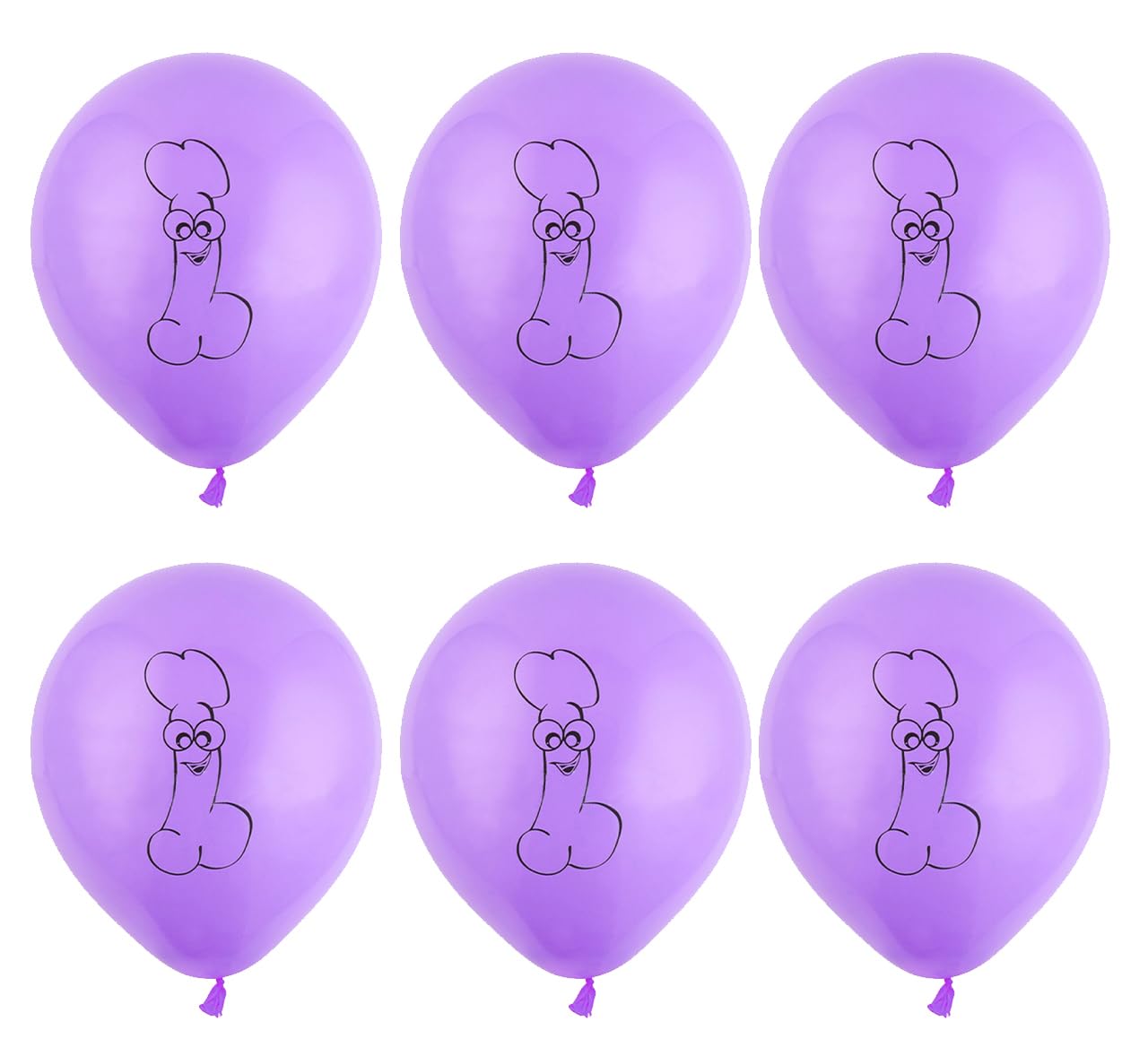 20 Pcs Funny Shape Innovative Bachelorette Party Prank Inflatable Balloon Hen Party Game Toy Bridal Gifting Events Photography Prop Birthday Parties Engagement Ceremony Wedding Decoration Set D6