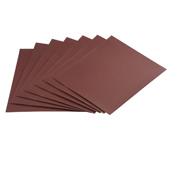 60 Grit Premium Aluminum Oxide Sandpaper 9 in. x 11 in. Sheet 12 Sheets by X1 Abrasives