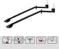 Vista 5 de Limpiador de cepillos para máquina de café de nailon, máquina de café expreso, cepillo amoladora, herramienta de limpieza de café con cuchara