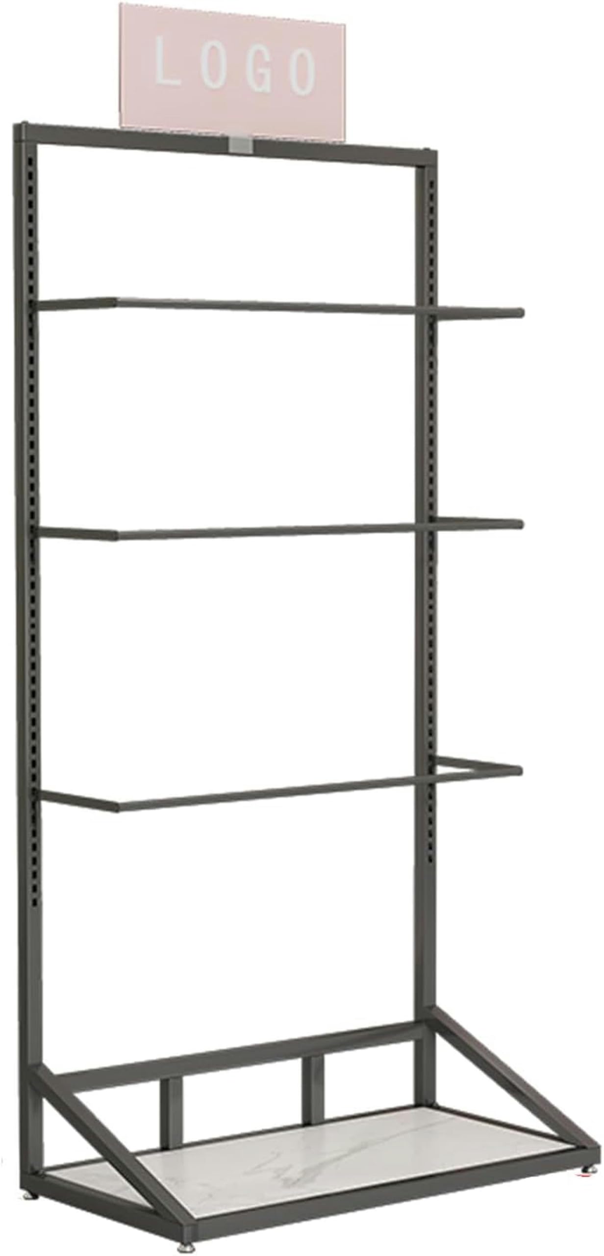 LRZPTDYU Floor-standing Underwear Rack, Clothing Store Scarf Storage Organizer Rack, Retail Store Panty Shorts Bra Hijab Silk Shawl Display Stand
