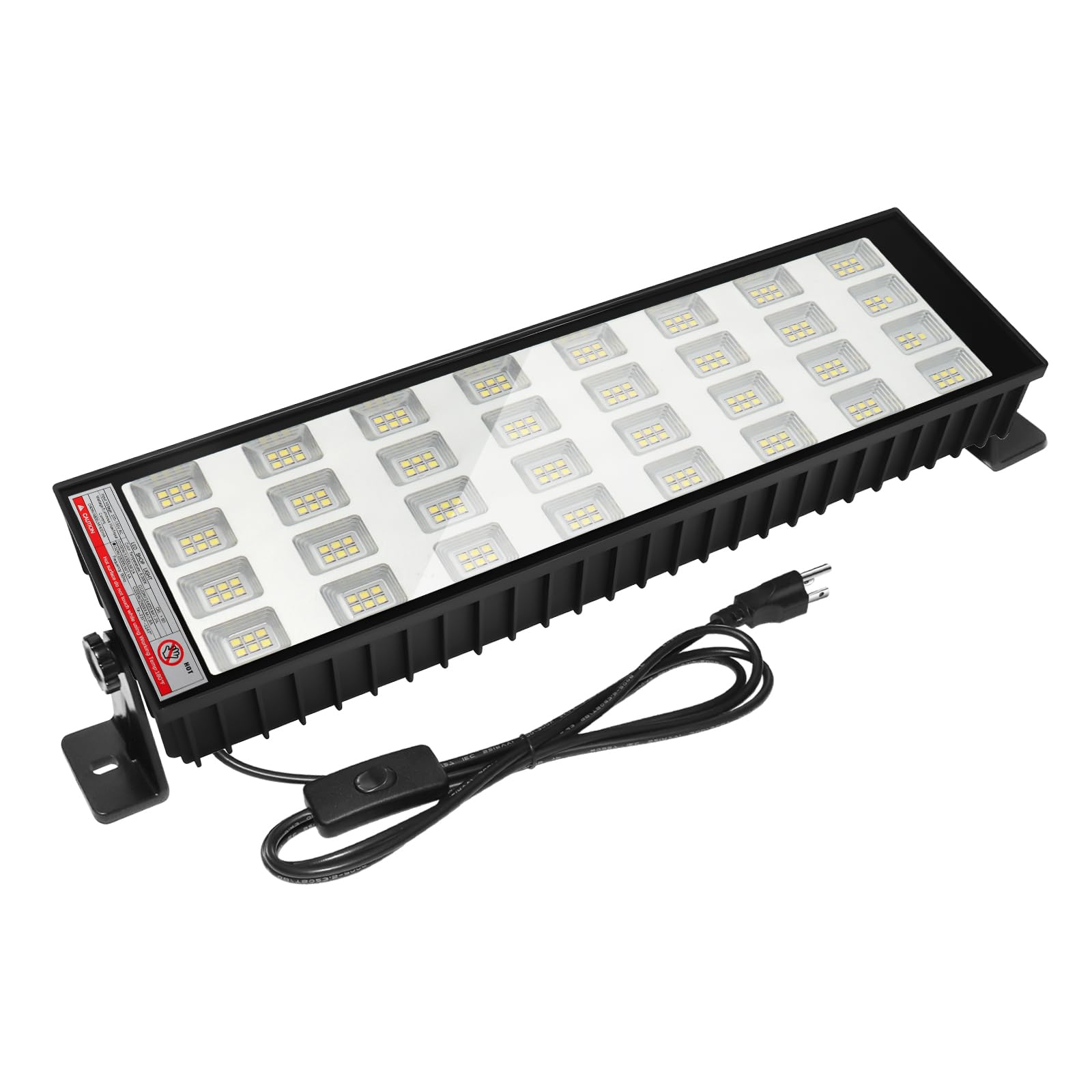 Photo 1 of 150W LED Shop Lights, 6000K 18000LM Work Light for Garage, Plug in Garage Light with 9.8FT Power Cord, Workshop, Yard, Garage, Warehouses, Yard, Carport (150W-1P)