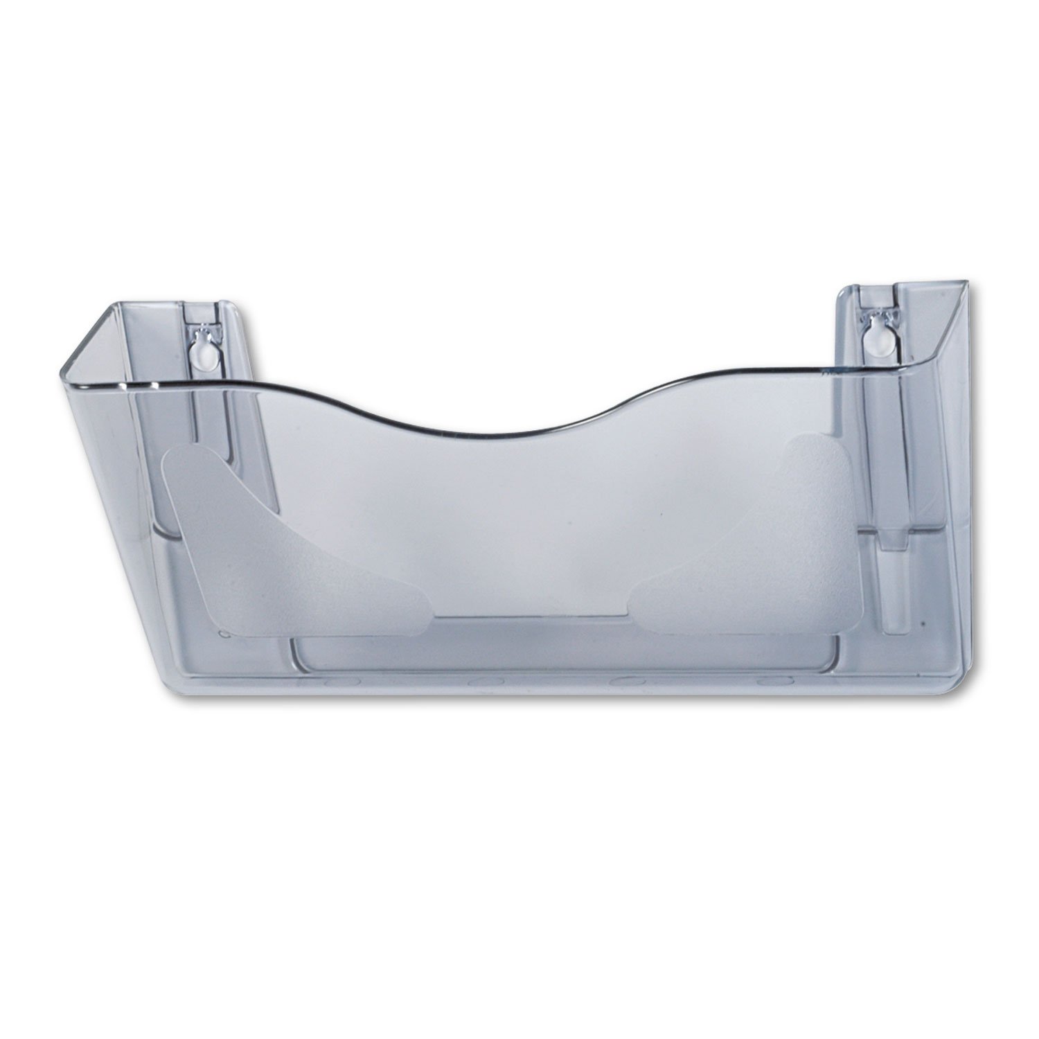 Deflecto 63102 Docupocket landscape orientation wall file pocket, 14-3/4wx4dx7h, smoke