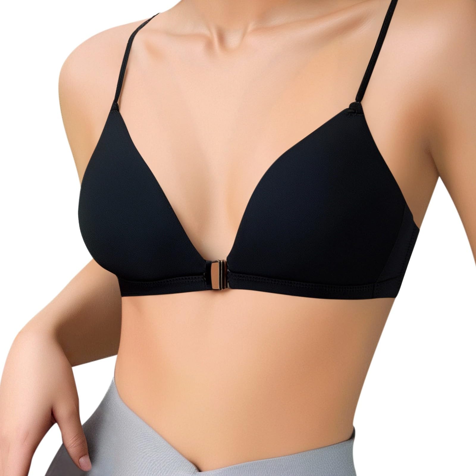 Sujetadores Mujer Push Up Acolchado Sin Espalda Reino Unido Pechos Grandes Tirantes Deportivos Sujetador Sin Aros Sin Costuras Tallas Grandes Mayor Comodidad Minimizador Push-Up Espalda Baja