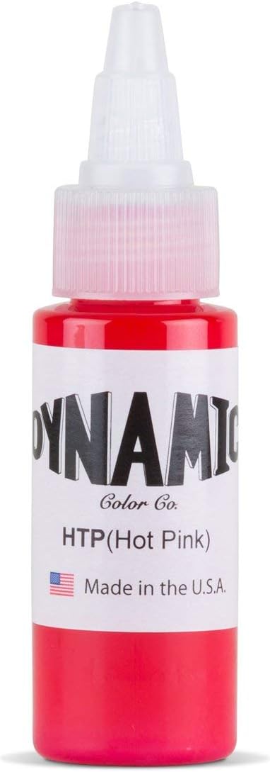 Dynamic Tattoo Ink Color Hot Pink 1 Ounce Oz