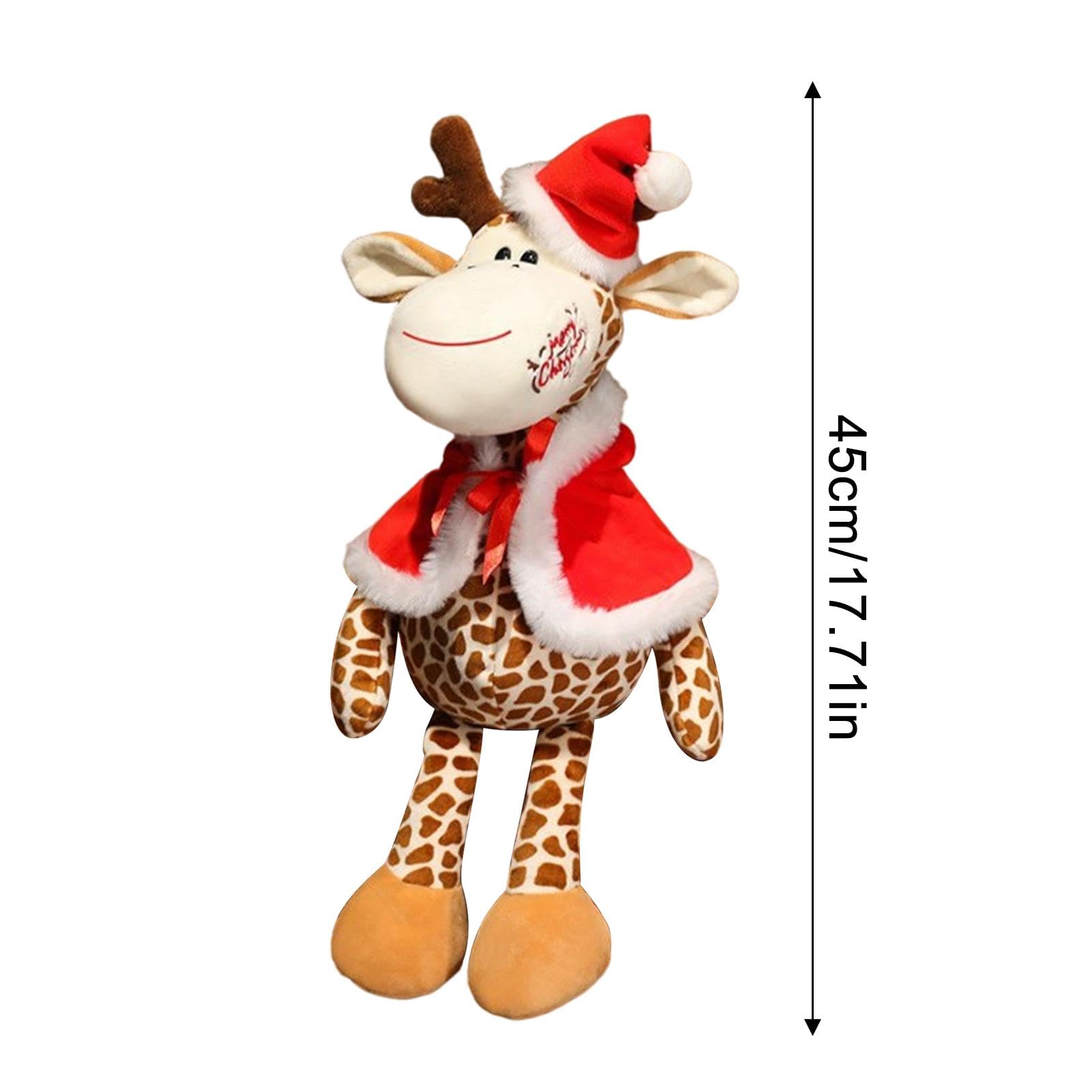 Amazon.co.jp: クリスマスヘラジカのぬいぐるみ、クリスマスヘラジカの