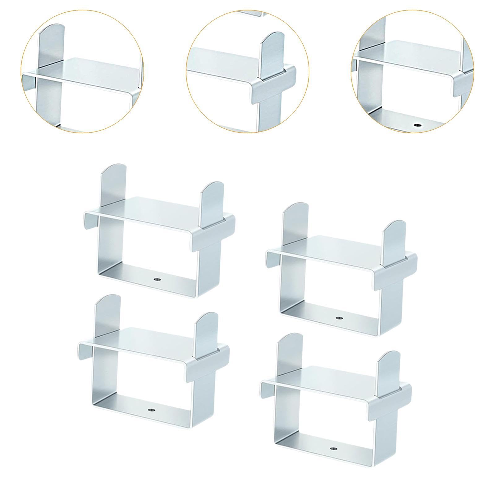 Kit de 4 Alicates para Resortes, Alicates para Recuperación de de Eje, Alicates de Acero Inoxidable para Reparación de Flexión D, Plata