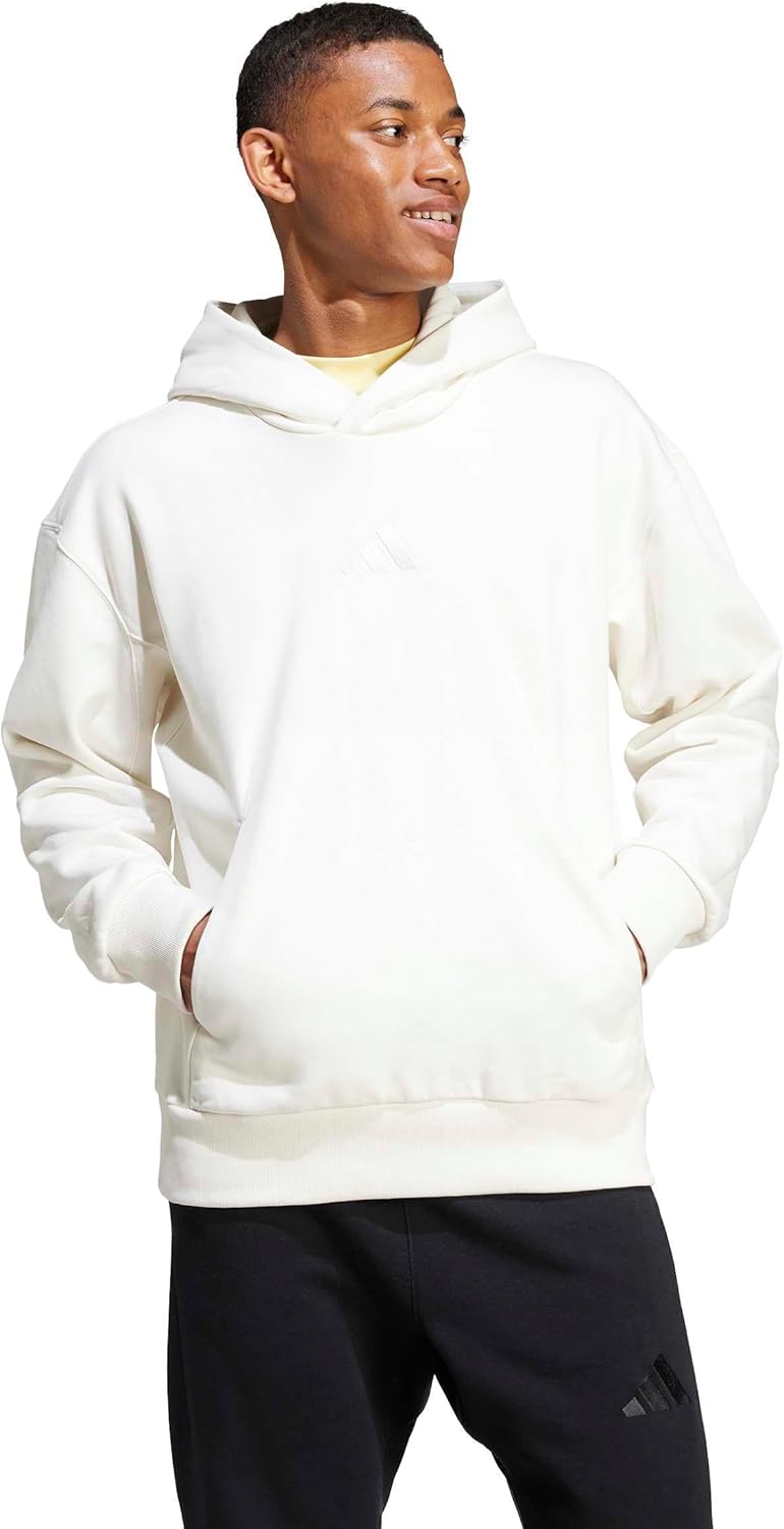 adidas mens All Szn Fleece Loose Hoodie - Image 2