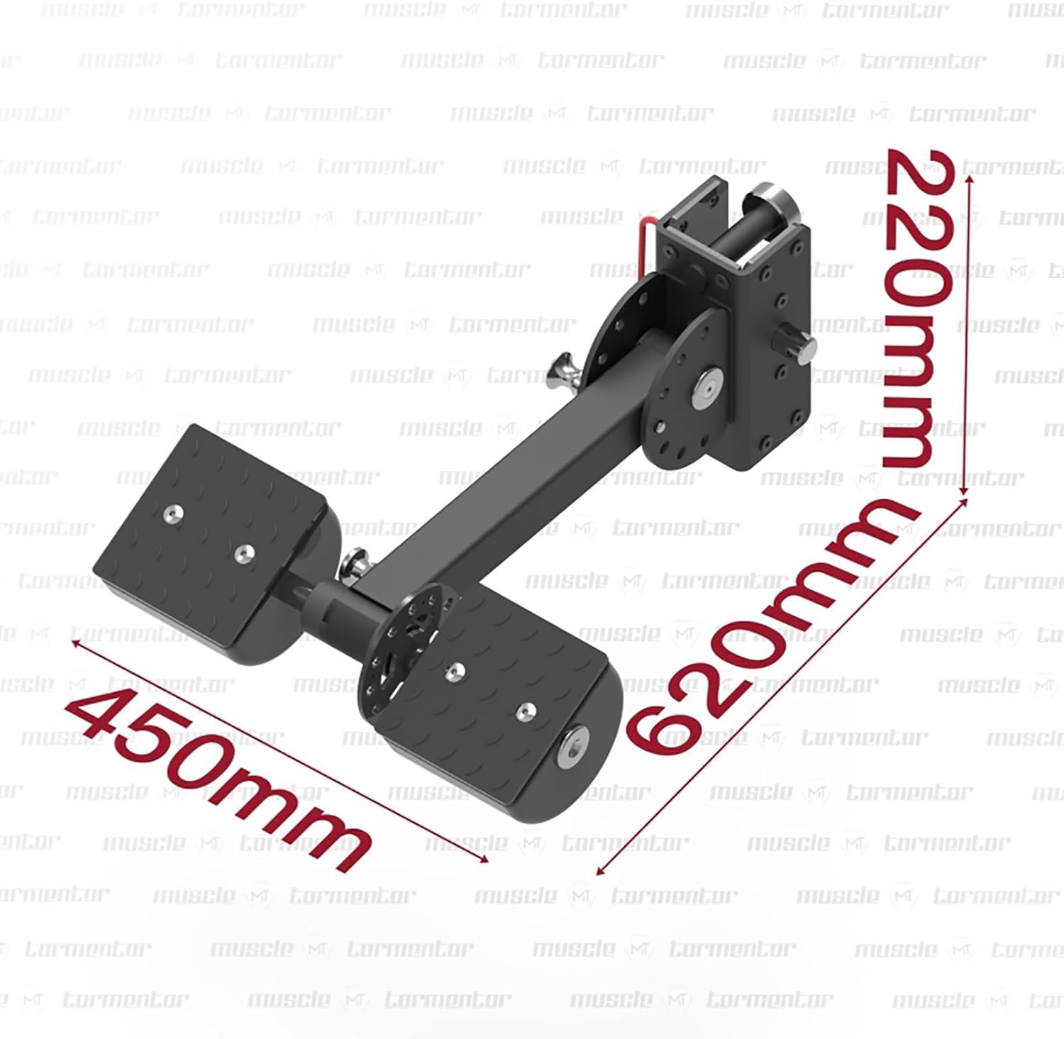 Adjustable Hamstring Curl Attachment for 3x3 Power Rack - Home Gym Strength Training Equipment, Squat Rack Accessory, Enhance Leg Workouts, Durable & Versatile