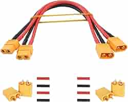 (未使用･未開封品)　XT60メス &amp; 2Pオス コンパクト変換コネクター SGC-90 wyeba8q 未使用・未開封品) XT60メス & 2Pオス コンパクト変換コネクター
