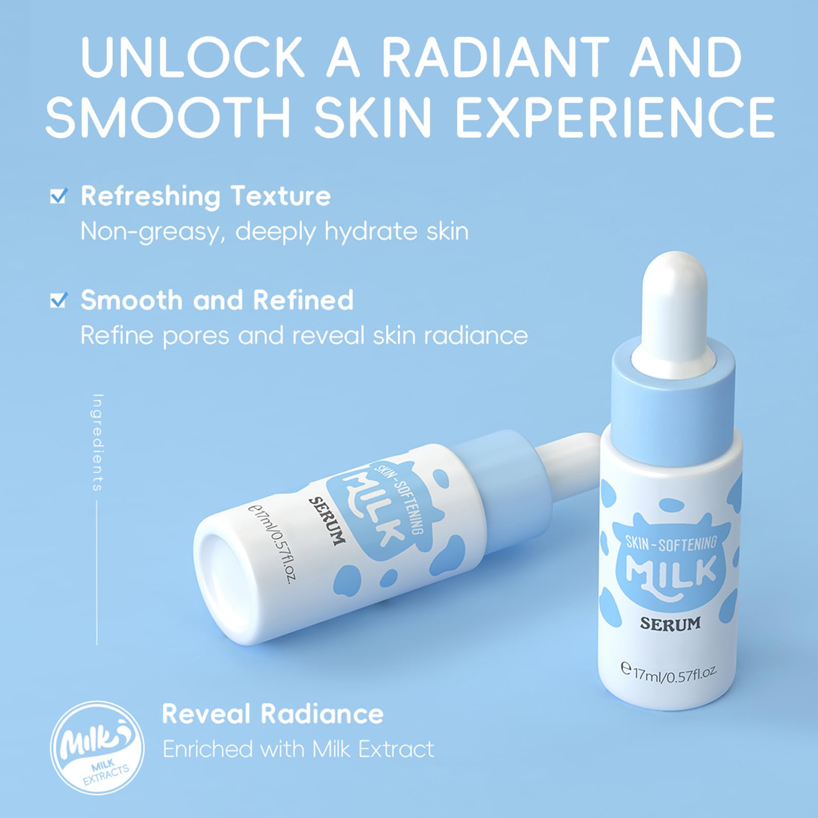 Amazon.com : 11 In 1 Milk Skincare Set for Women & Teens, Travel