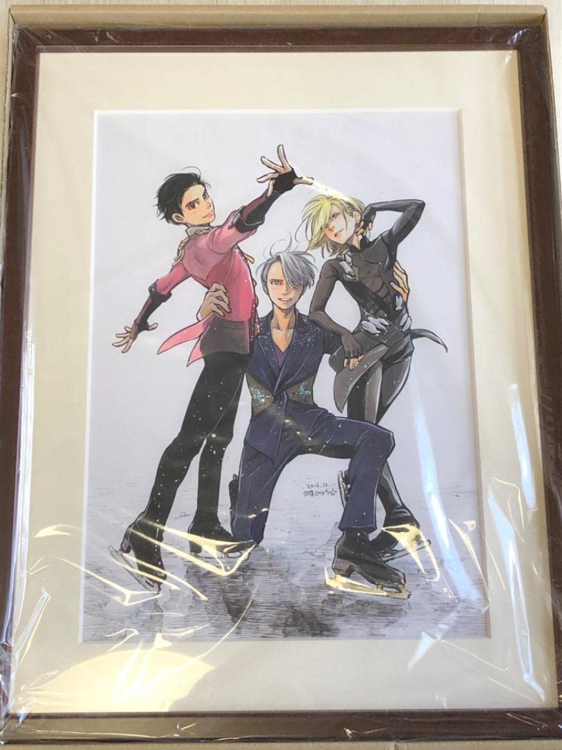 ユーリ!!! on ICE 複製原画　会場限定特典　ポストカード付き Amazon.co.jp: ユーリ!!! on ICE展 複製原画 特典ポストカード3