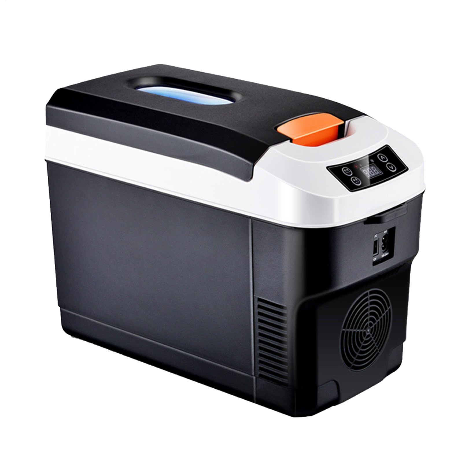 Frigorifero combinato portatile | Scaldabagno portatile frigorifero | Frigorifero auto portatile 12V, frigorifero multiuso auto e uso domestico, doppio uso freddo e caldo