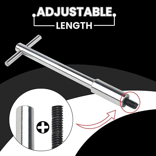 Miniatura 5 de Kit de sujeción de pernos para válvula de barra en T, 16 piezas, cubierta de válvula, juego de barra en T, cubierta de válvula de motor de