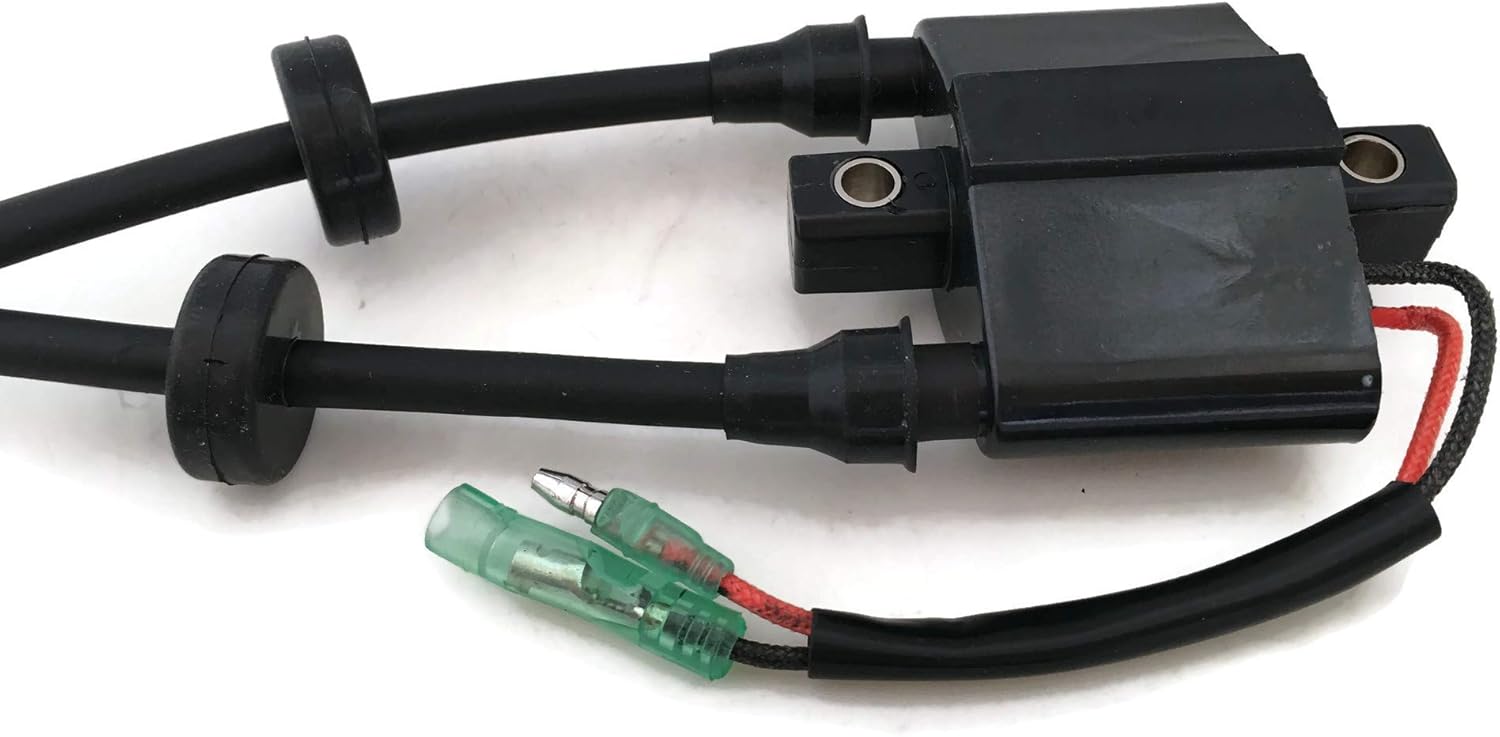 Boat Motor Ignition Coil w/Plug Cover Assy 3BJ-06040-1 339-879147A71 879147A71 For Tohatsu Nissan Mercury Mercruiser Quicksilver Outboard 9.9HP 15HP 20HP 4-stroke Engine