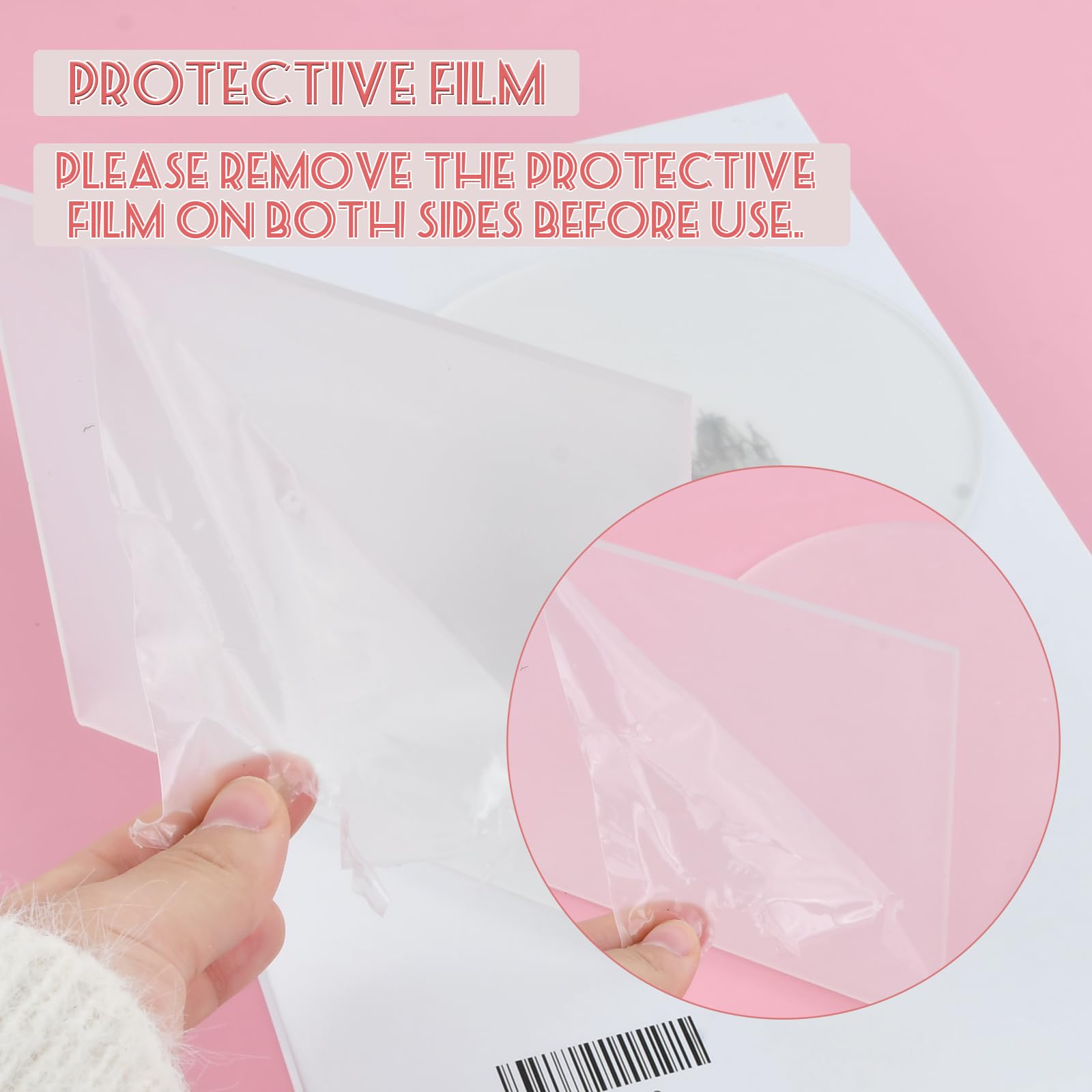 4 Fermalibri In Acrilico Trasparente - 12x12x17.5cm Per Mensole E Librerie