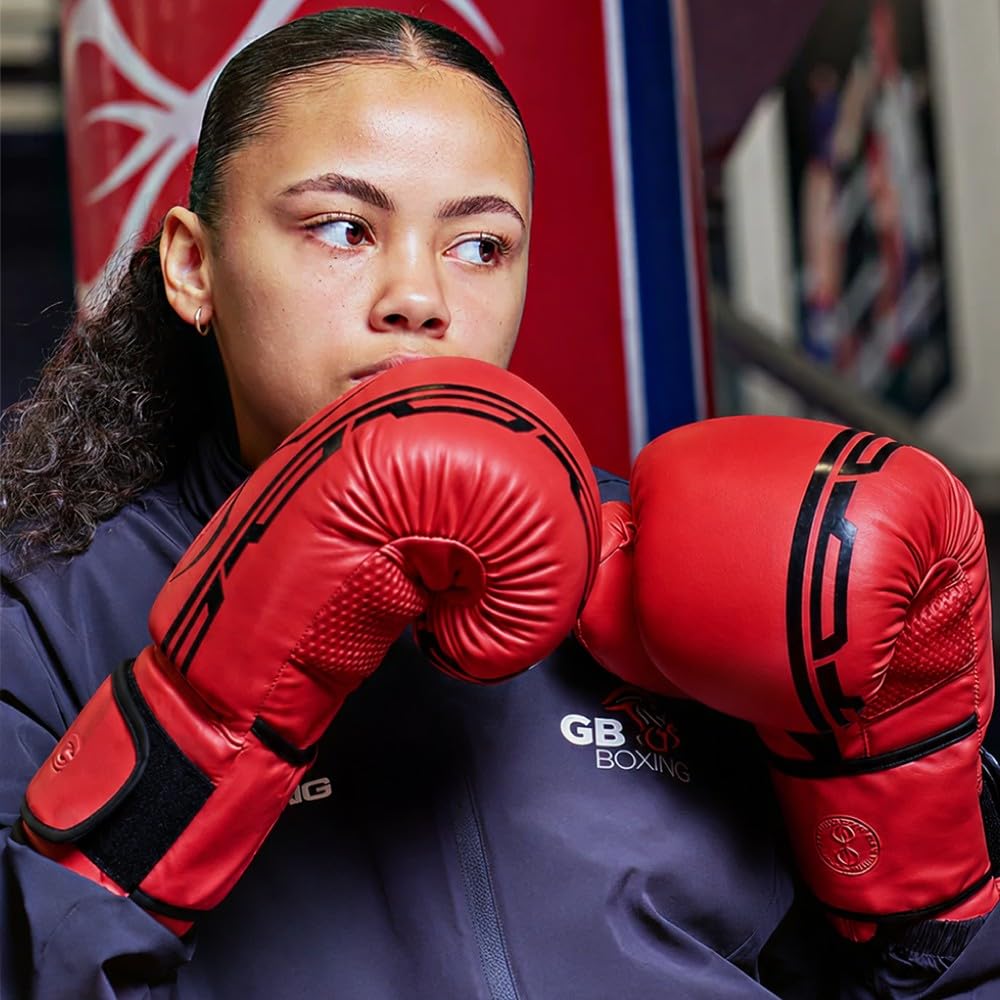STING Armaplus Boxing Gloves, Matte-Finished High-Tech Gloves for Boxing, MMA, Muay Thai, and More, Shock-Absorbent Boxing Gloves for Men and Women, Boxing Equipment